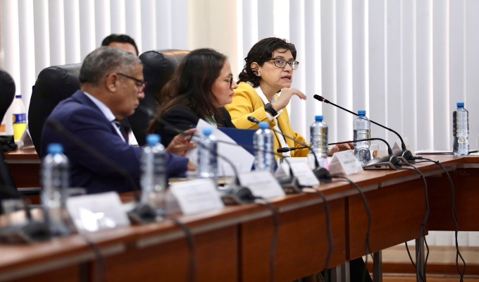 Carmen Velarde, jefa del Reniec, precisó competencia de la entidad para Elecciones 2026 ante Congreso