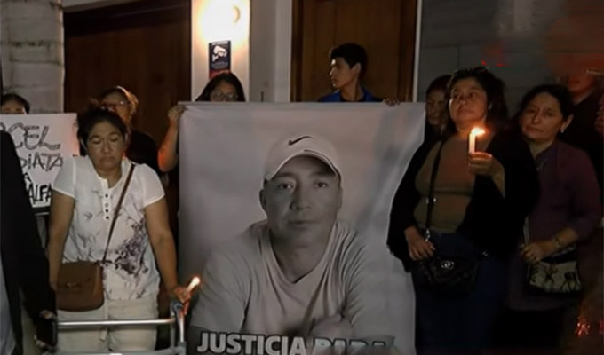 Trujillo: realizan vigilia tras muerte de vigilante atropellado por mujer en estado de ebriedad