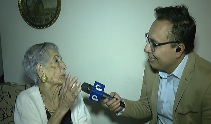 Abuelita de 103 años celebra el Día de la Madre y revela su secreto de longevidad