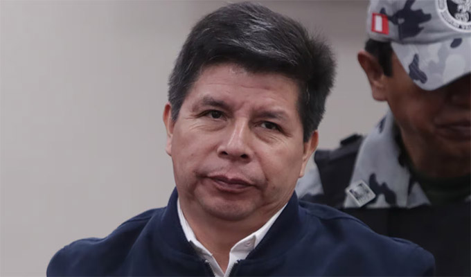 Declaran inadmisible sexto pedido de indulto para Pedro Castillo