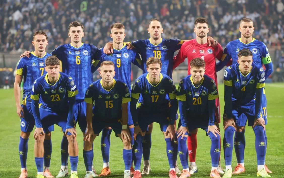 Con Edin Dzeko: Bosnia y Herzegovina presentó su lista oficial para el Mundial 2026