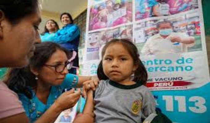 Diris Lima Centro impulsa vacunación infantil ante riesgo de sarampión