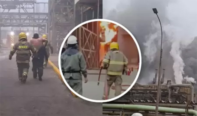 Voraz incendio se registró en una refinería de Chosica: siniestro dejó al menos 4 personas heridas