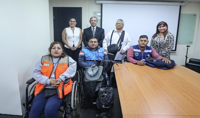 Municipalidad de Lima dialoga con comerciantes con discapacidad sobre reubicación formal