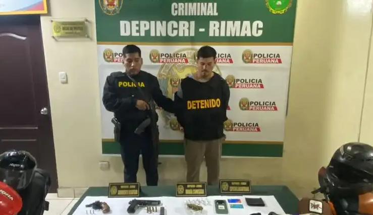 Capturan a ‘Ben Ali’: atacó a balazos a dos policías en el Rímac