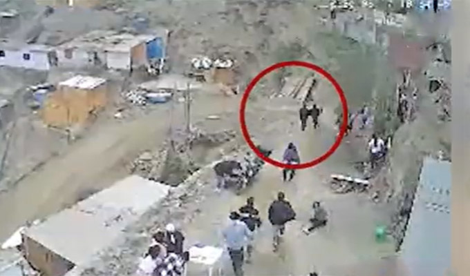 Tráfico de terrenos en Huaycán: infernal balacera deja cinco heridos