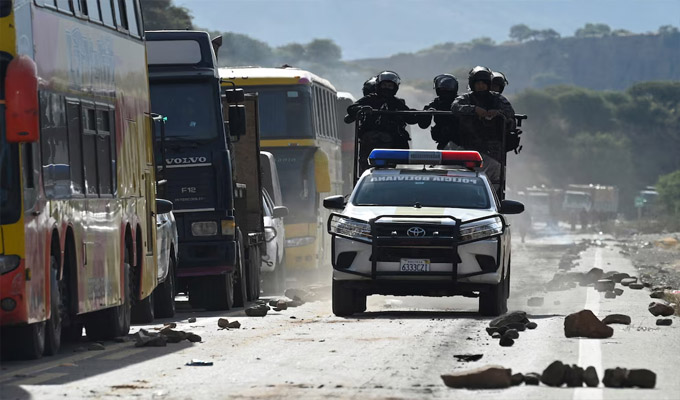 Bolivia: al menos 47 detenidos y 5 heridos dejan operativos para intentar desbloquear carreteras