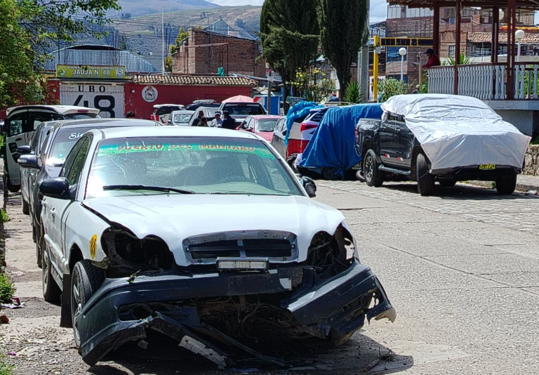 Jauja: exteriores de comisaría se convierte en depósito de vehículos siniestrados