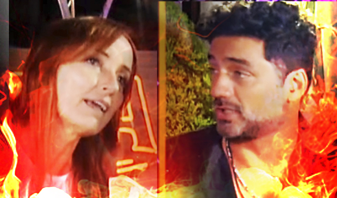 La Granja Vip: Fuerte enfrentamiento entre Celine y Pablo Heredia en el post show del reality