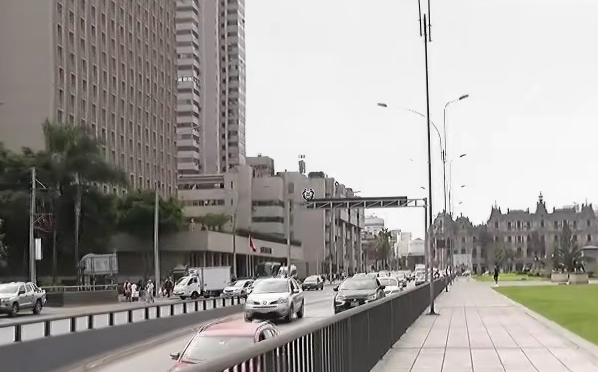 Cierran paso a desnivel en Paseo de la República por obras de la Línea 2 del Metro