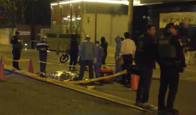 San Borja: repartidor de delivery falleció tras impactar contra una combi