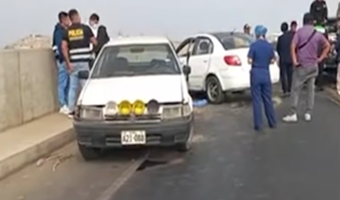 Hombre es asesinado a balazos cuando trasladaba a su hijo al colegio en Huacho: menor resultó herido