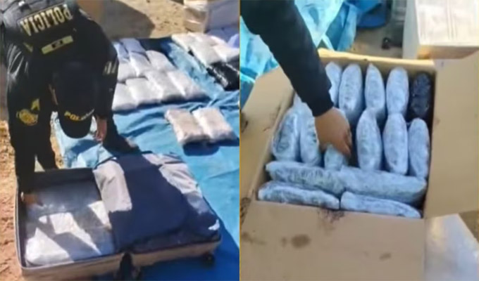 Decomisan más de 120 kilos de marihuana en La Libertad: se detuvo a una persona