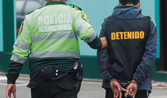 Ancón: capturan sujeto que extorsionaba empresa de mototaxis y distintas obras de construcción