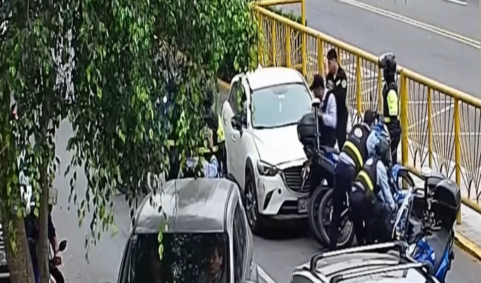 Persecución policial se desató tras colisión de vehículos en Magdalena