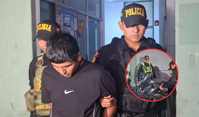 Capturan a dos ladrones de celulares en SJL: asaltaban transeúntes a mano armada