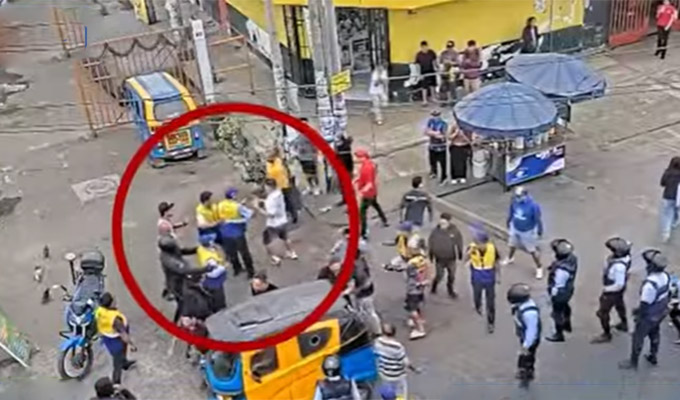 San Juan de Miraflores: fiscalizadores son agredidos por mototaxistas extranjeros