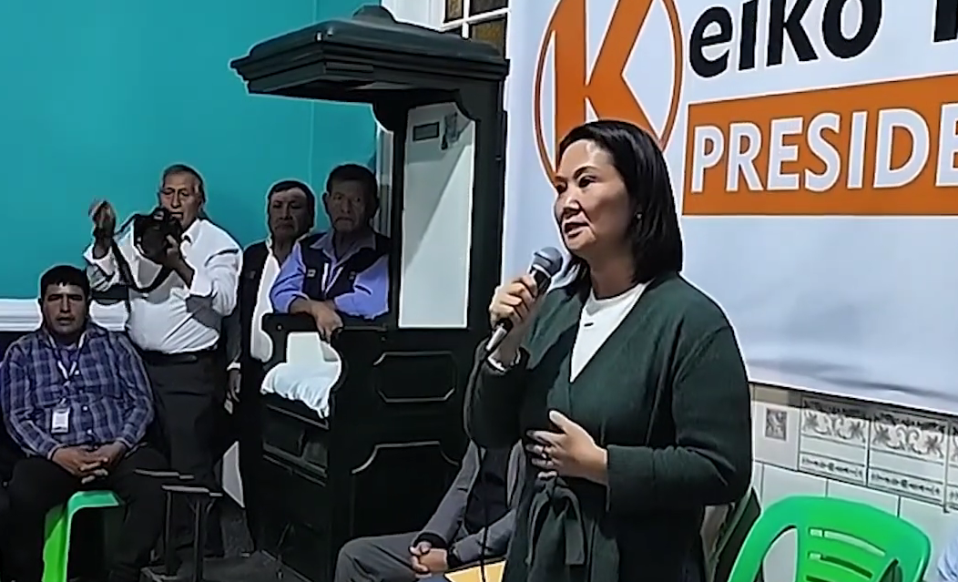 Keiko Fujimori asegura que encuestas son reñidas
