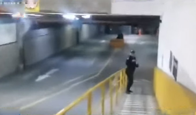 Ventanilla: balacera causó terror en estacionamiento de supermercado