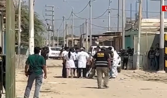 Realizaron reconstrucción del asesinato del alcalde de 26 de Octubre en Piura