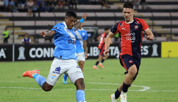 Sporting Cristal perdió 2-0 ante Cerro Porteño y jugará los playoffs de la Copa Sudamericana