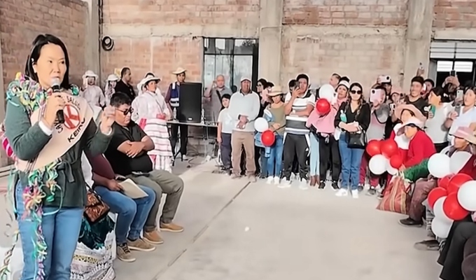Keiko Fujimori realiza actividades en Arequipa en recta final de campaña electoral