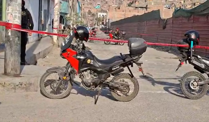 SJL: obrero de construcción resultó herido tras ser atacado a balazos cuando se retiraba de obra