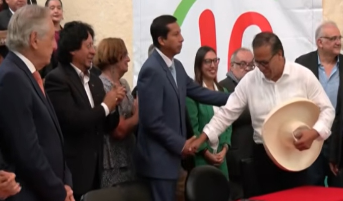 Roberto Sánchez presenta nuevo plan de gobierno a pocos días de las elecciones