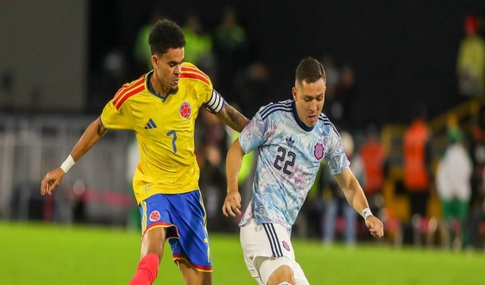La selección colombiana cerró su preparación mundialista con una victoria sobre Costa Rica
