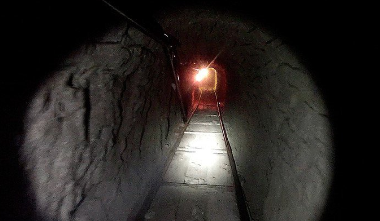 Descubren túnel de casi 600 metros usado para tráfico de cocaína entre México y Estados Unidos