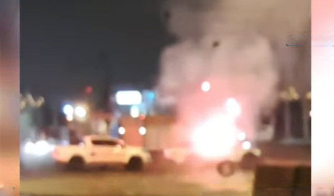 Detonan granada en un paradero de SMP: colectiveros habrían dejado de pagar cupos