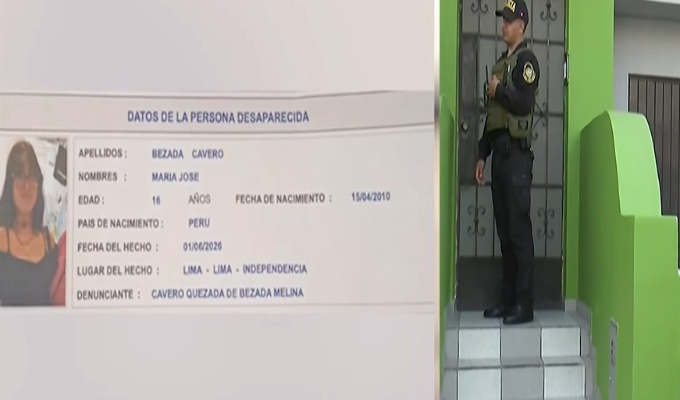 Padre busca desesperadamente a su hija de 16 años tras recibir geolocalizaciones en Breña y Jesús María