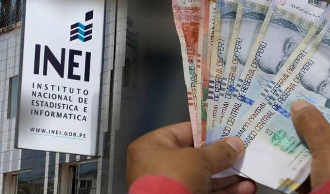¿Cuánto ganan los peruanos? INEI reporta ingreso promedio de S/1.887