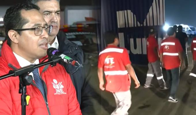 JNE supervisa despliegue del material electoral para la segunda vuelta del 7 de junio
