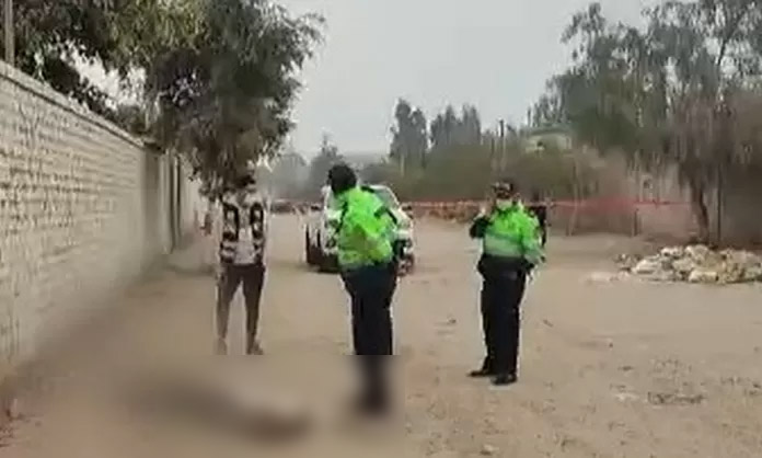 Encuentran cadáver calcinado en un descampado de Comas: restos son de un hombre de unos 30 años