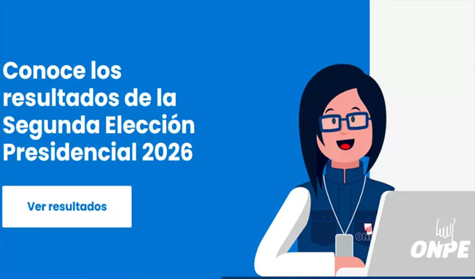 ONPE comenzó el conteo de votos de la segunda vuelta: AQUÍ los resultados en tiempo real