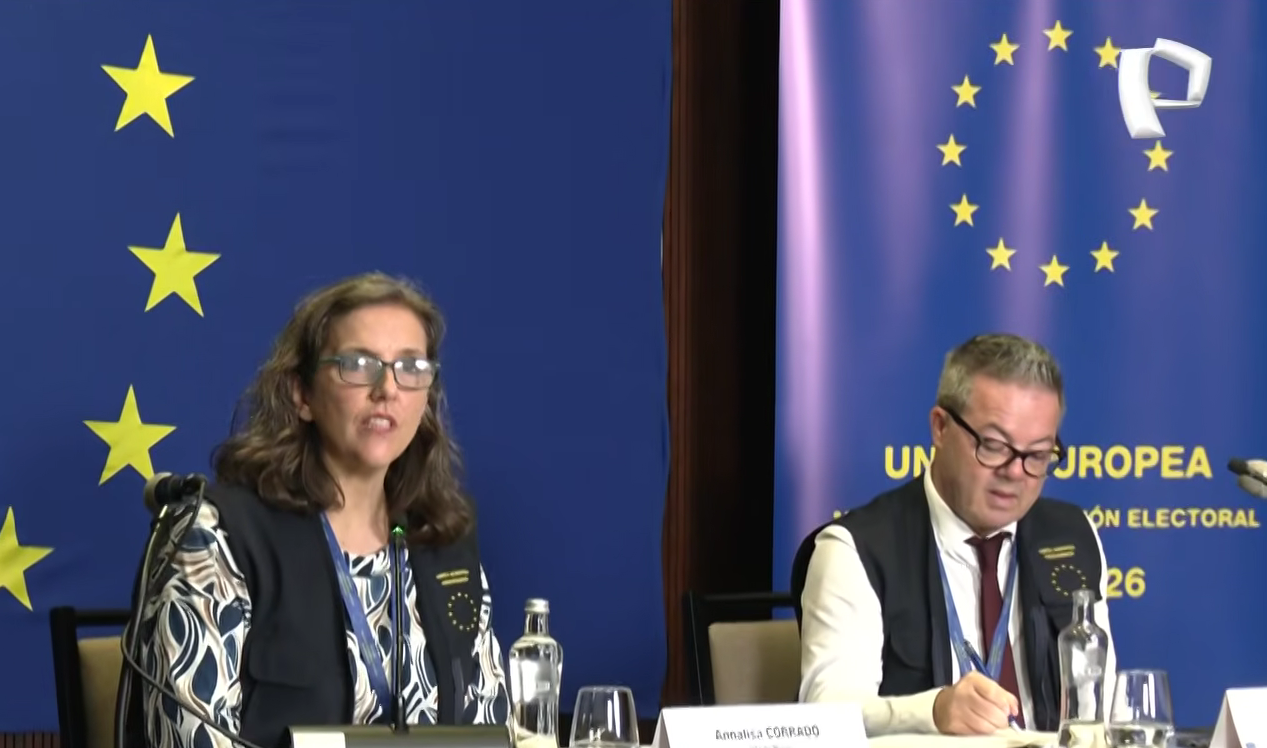 Observadores de la Unión Europea piden agilizar conteo de votos