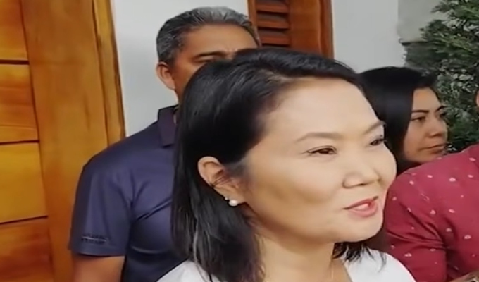 Keiko Fujimori pide prudencia y espera resultados oficiales mientras avanza el conteo de votos