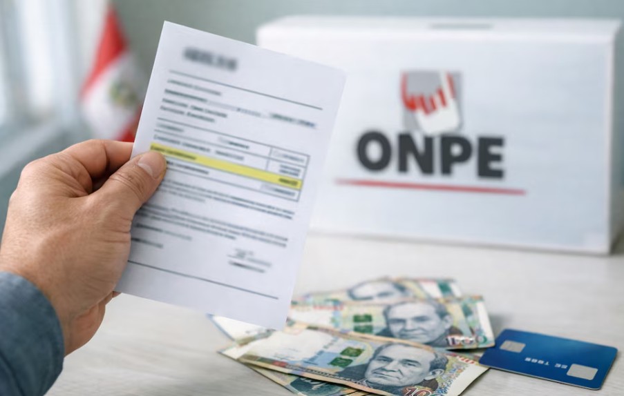 JNE activa cobro de multas para quienes no votaron en las Elecciones 2026