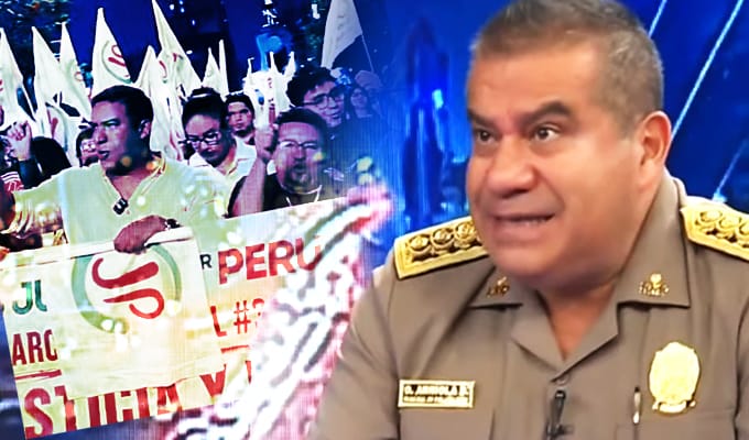 General Arriola responde a convocatoria de protestas y posible “toma de Lima”