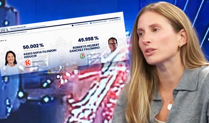 Adriana Tudela llama a esperar el conteo final de ONPE, pero ve probable victoria de Keiko