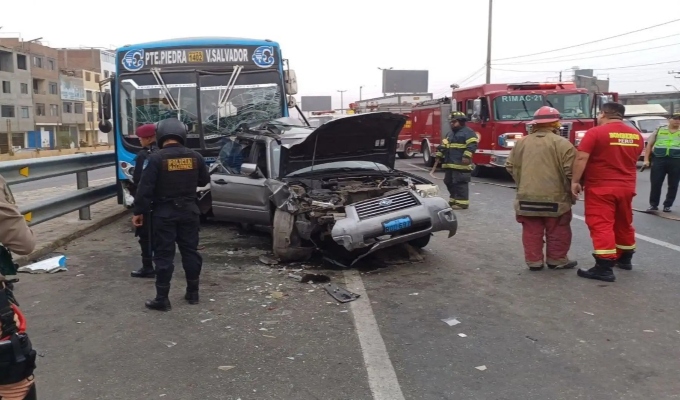Accidentes de tránsito dejan cerca de 1,300 fallecidos en lo que va del año, según MTC