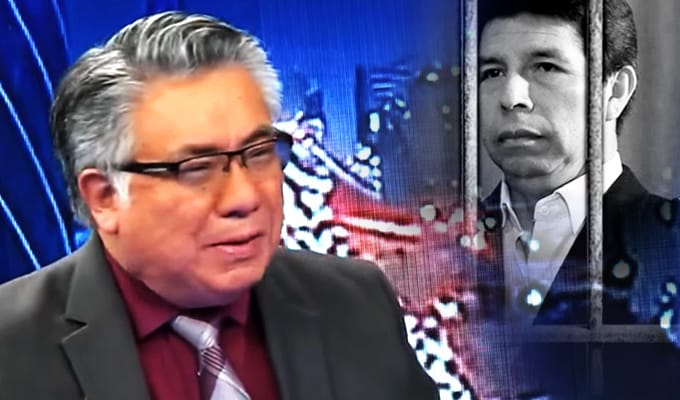 Nakazaki descarta indulto para Pedro Castillo y afirma que no existen razones para un beneficio humanitario