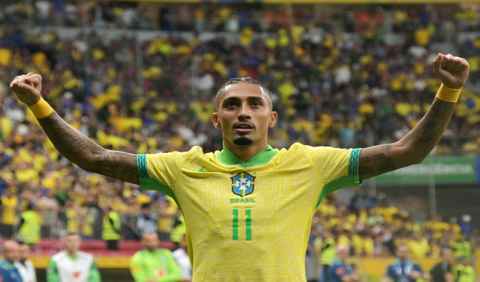 ¡Sueña en grande! Raphinha cree que puede guiar a Brasil al hexacampeonato