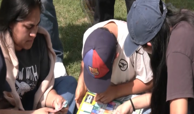 Estadio Nacional reunió a cientos de familias en jornada de intercambio de figuritas del Mundial 2026