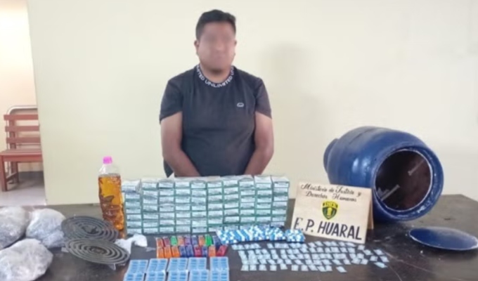 Intentan ingresar drogas y licor escondidos en balón de gas a penal de Huaral
