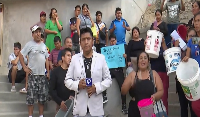 SJL: 25 familias denuncian que llevan dos semanas sin agua y acusan cobros excesivos por el servicio