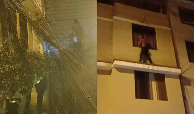 Capturan presunto ladrón de viviendas en San Luis: trató de escapar por los techos de varias casas