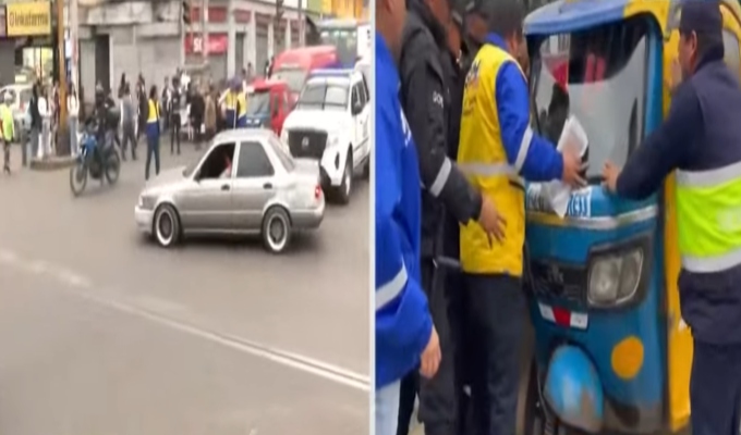 SJM: Realizan operativo contra mototaxistas informales