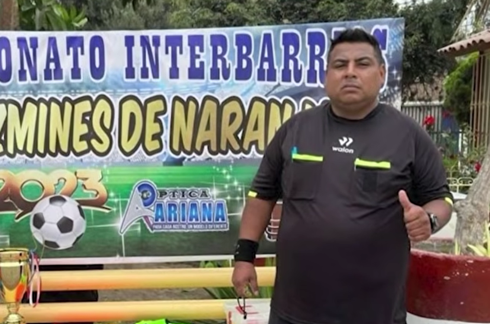 SMP: se viene recuperando árbitro que fue impactado por bala perdida